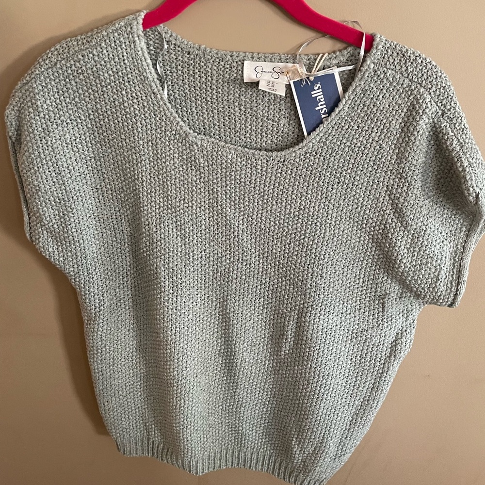 New with tags Jessica Simpson short sleeve knit sweater